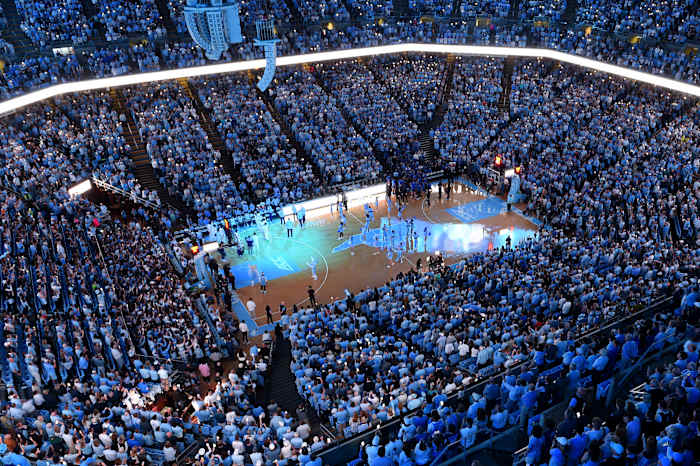 UNC basketball's Dean E. Smith Center
